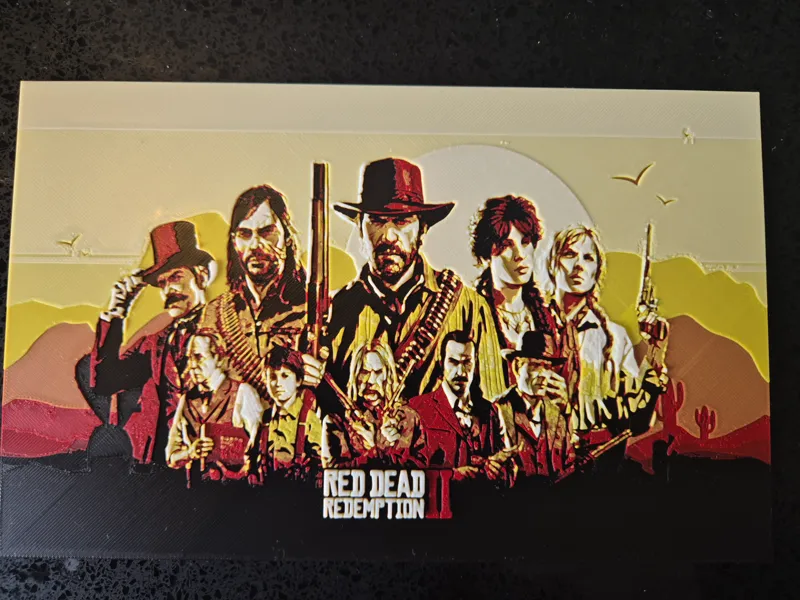 RDR2 Wall Art