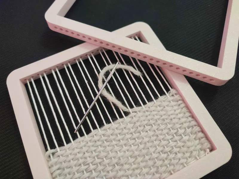 Tapestry weaving frame generator