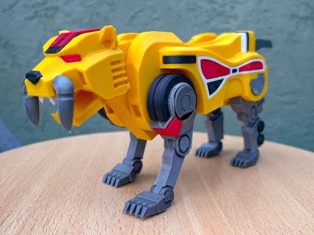 Sabertooth Tiger Dinozord V.2