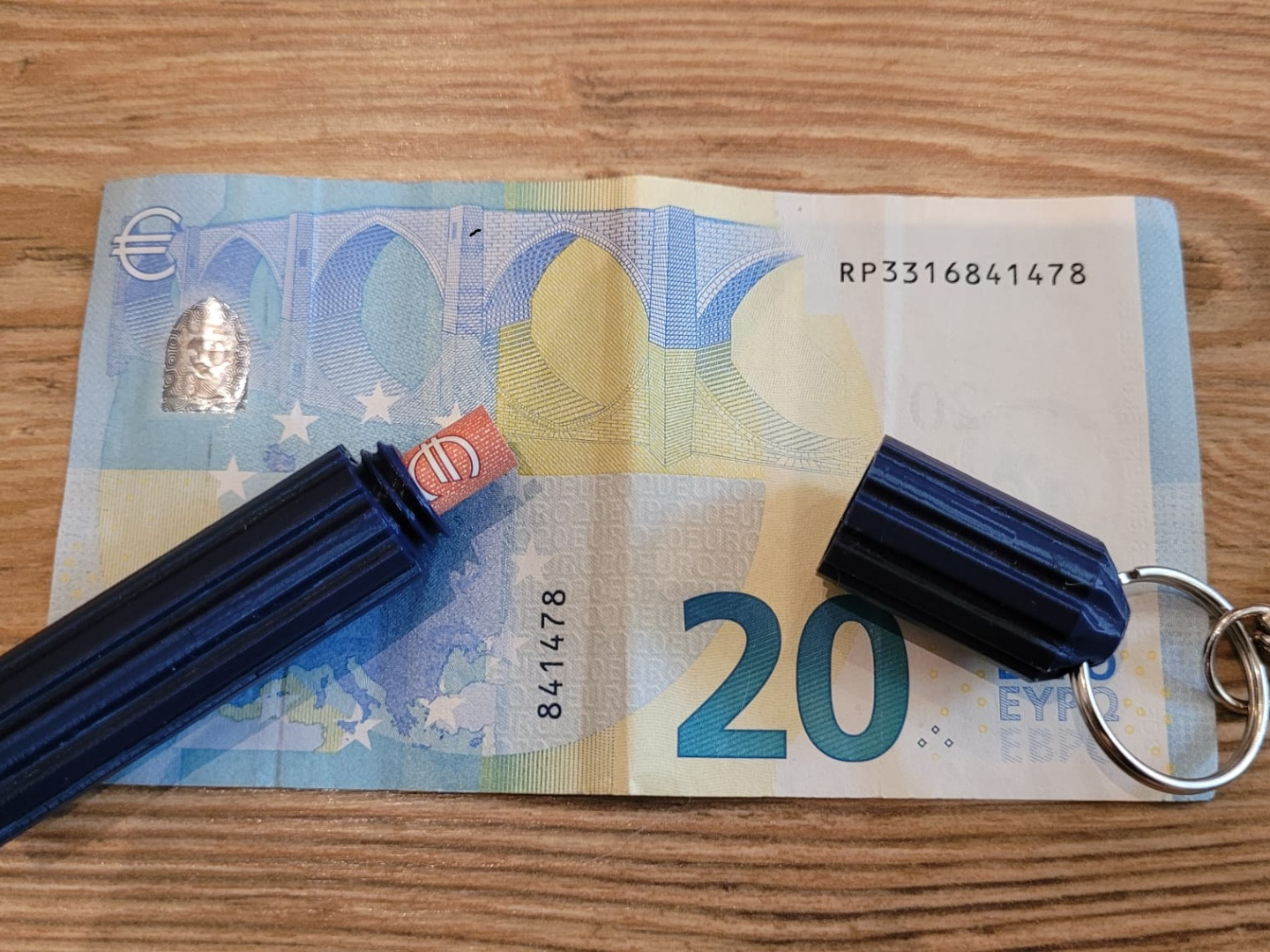 Stärkerer Münz-Behälter Schlüsselanhänger