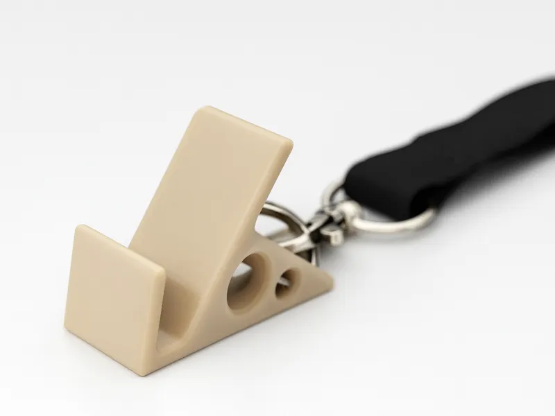 Keychain with Phone Holder 
