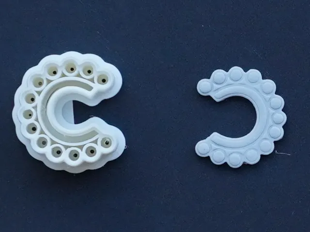 Ornamental Polymer Clay Cutter Earrings Necklace