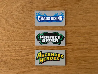 CardVault – Interchangeable Pokémon Set Labels