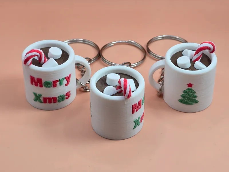 Hot Chocolate (Christmas) – Mini – Keychain