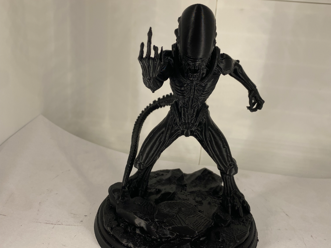 Fanart: Alien Xenomorph raising the finger