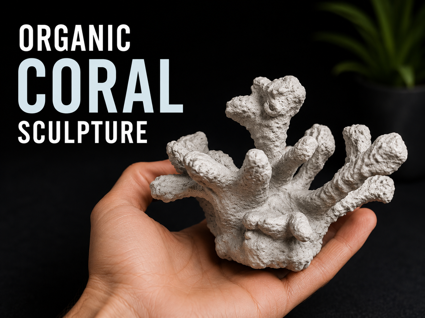 Organic Coral Sculpture | Support Friendly