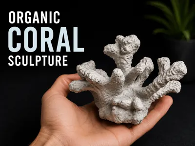 Organic Coral Sculpture | Support Friendly
