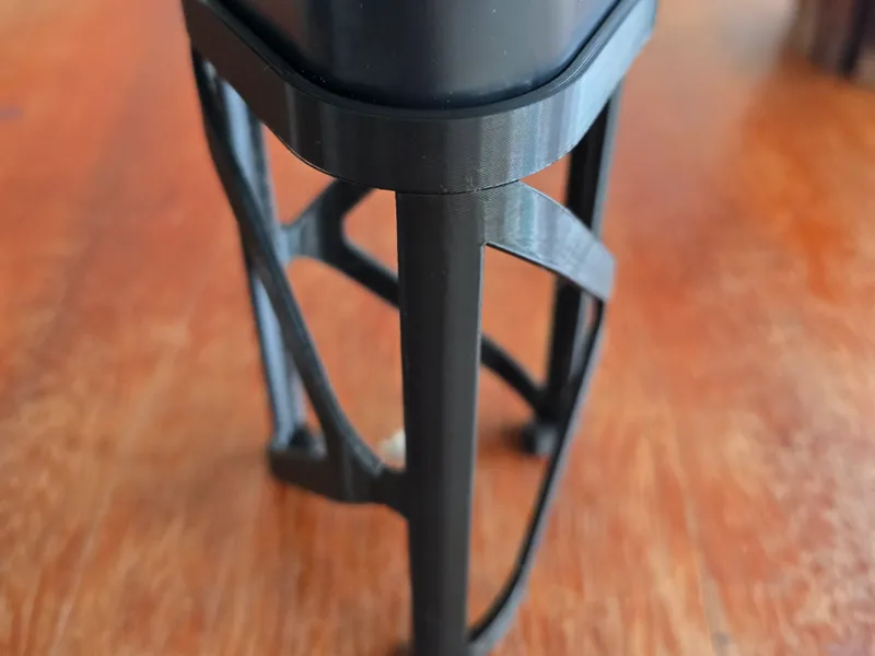 Riser for fly fan repellent