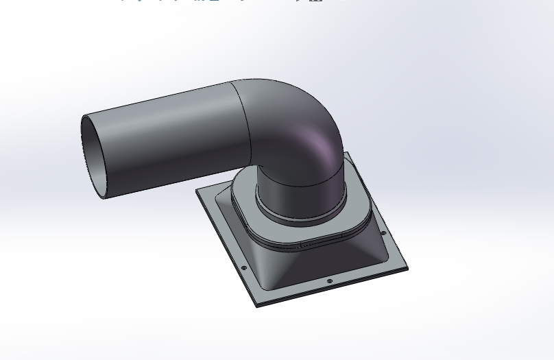Miniatura 2 do modelo 3D P1S / X1C排气管道磁吸款 可安装调速暴力风扇装置
