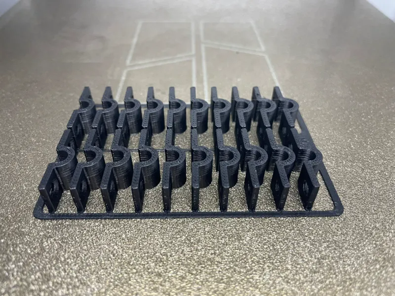 5mm Cable clip kit card