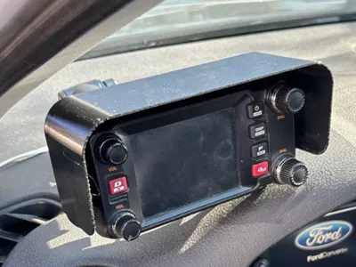 Yaesu FTM-400 Visor