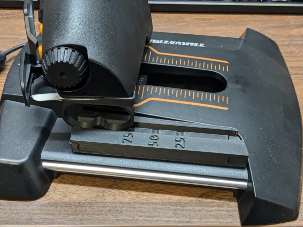 Crans de manette des gaz pour Thrustmaster TWCS (25, 50, 75%)