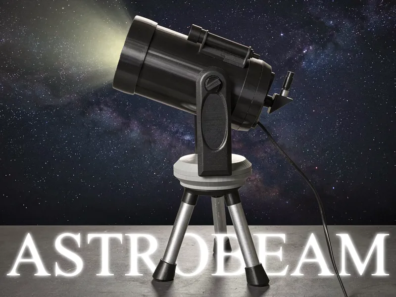 AstroBeam - The Adjustable Telescope Lamp