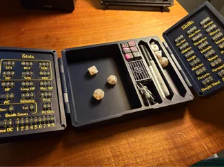Ultimate DND Players Kit - v3 -Lockable, Tracking