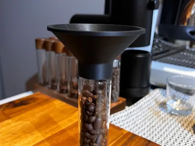 Coffee Bean Cellar Funnel (threaded)