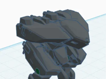 Lio, a WALKING war robot