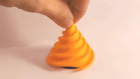 Fidget spinner - spiral ilusion