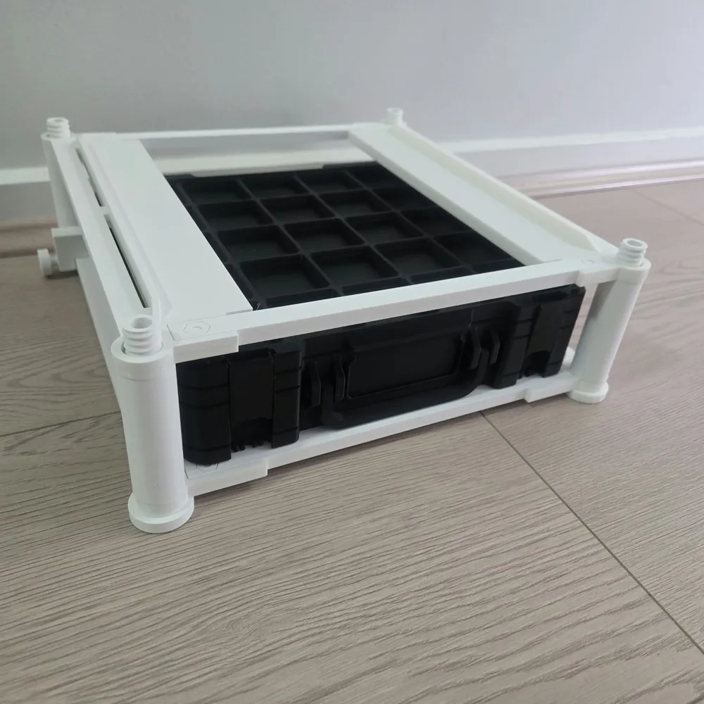 Gridfinity Modular Shelf (5x5 box) 6U/9U/12U/15U - Free 3D Print Model ...