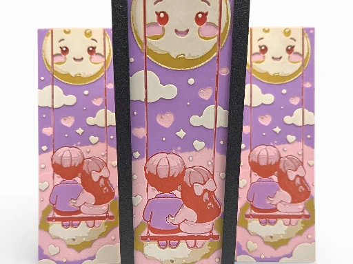 Moon Swing Love 50mm x 150mm Bookmark