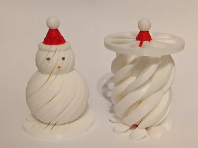 Vortex snowman