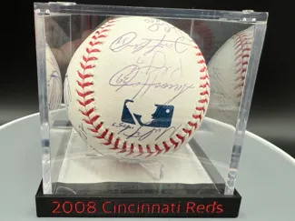 Customizable Baseball Display Stand (Flat Front)