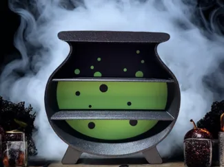 Enchanted Cauldron Shelf