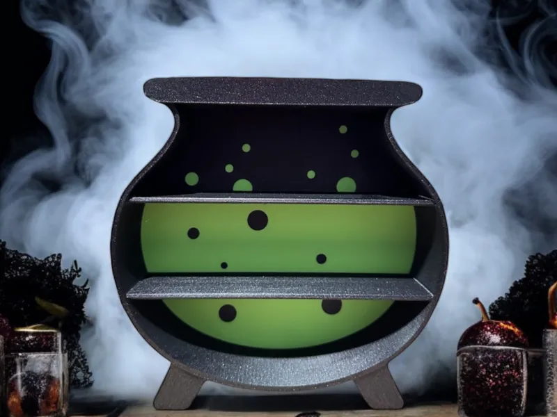 Enchanted Cauldron Shelf