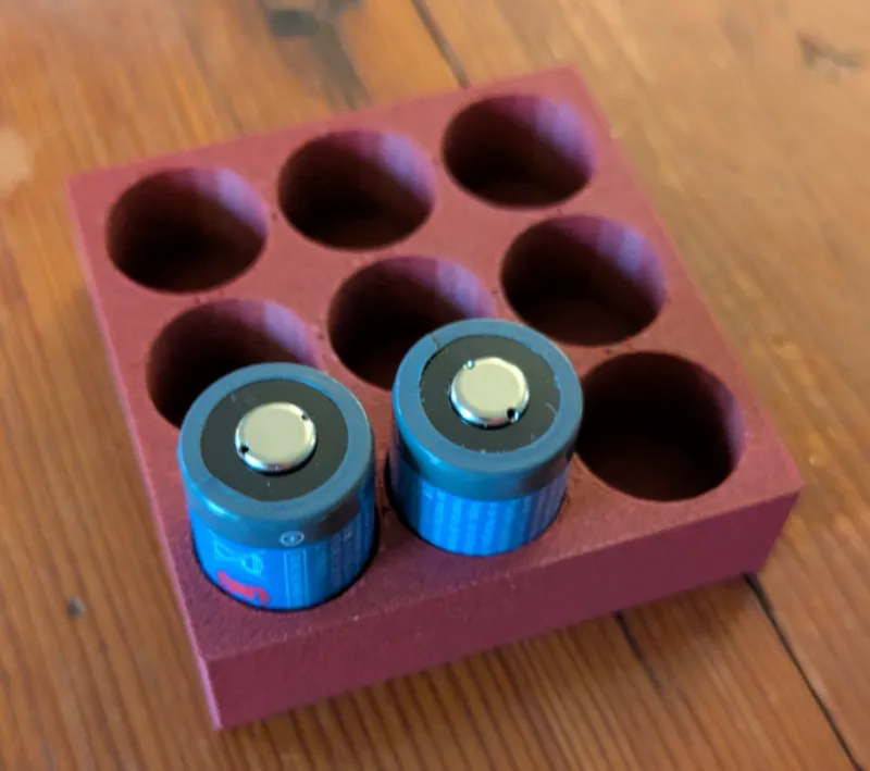 cr2 battery tray