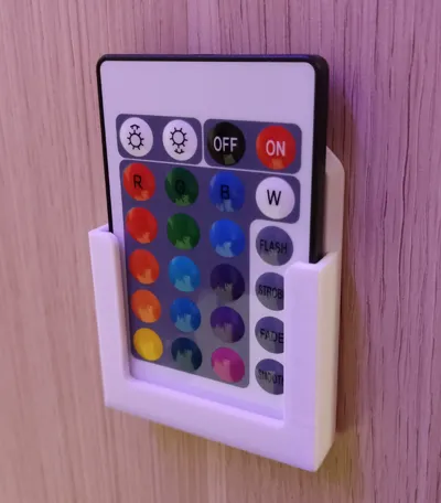 RGB LED Remote Control Holder