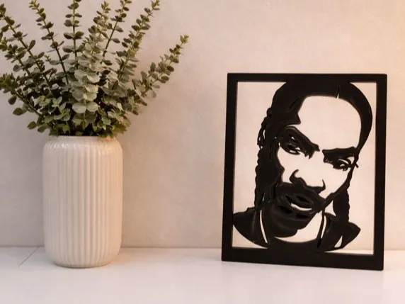 Snoob Dogg Bilderrahmen / Aufsteller