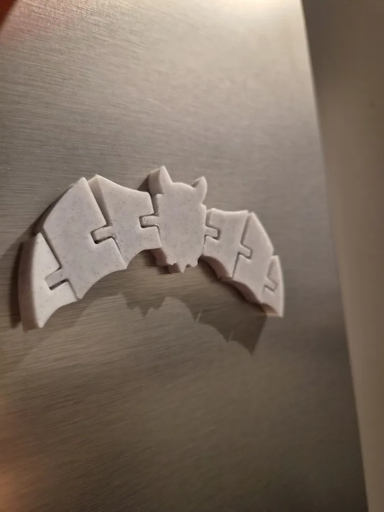 Articulated flexi fridge magnet - Free 3D Print Model - MakerWorld