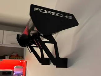 Repisa en forma de spoiler porsche