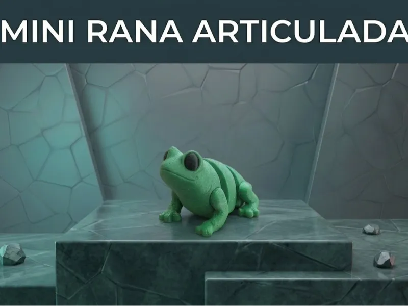 Mini rana articulada