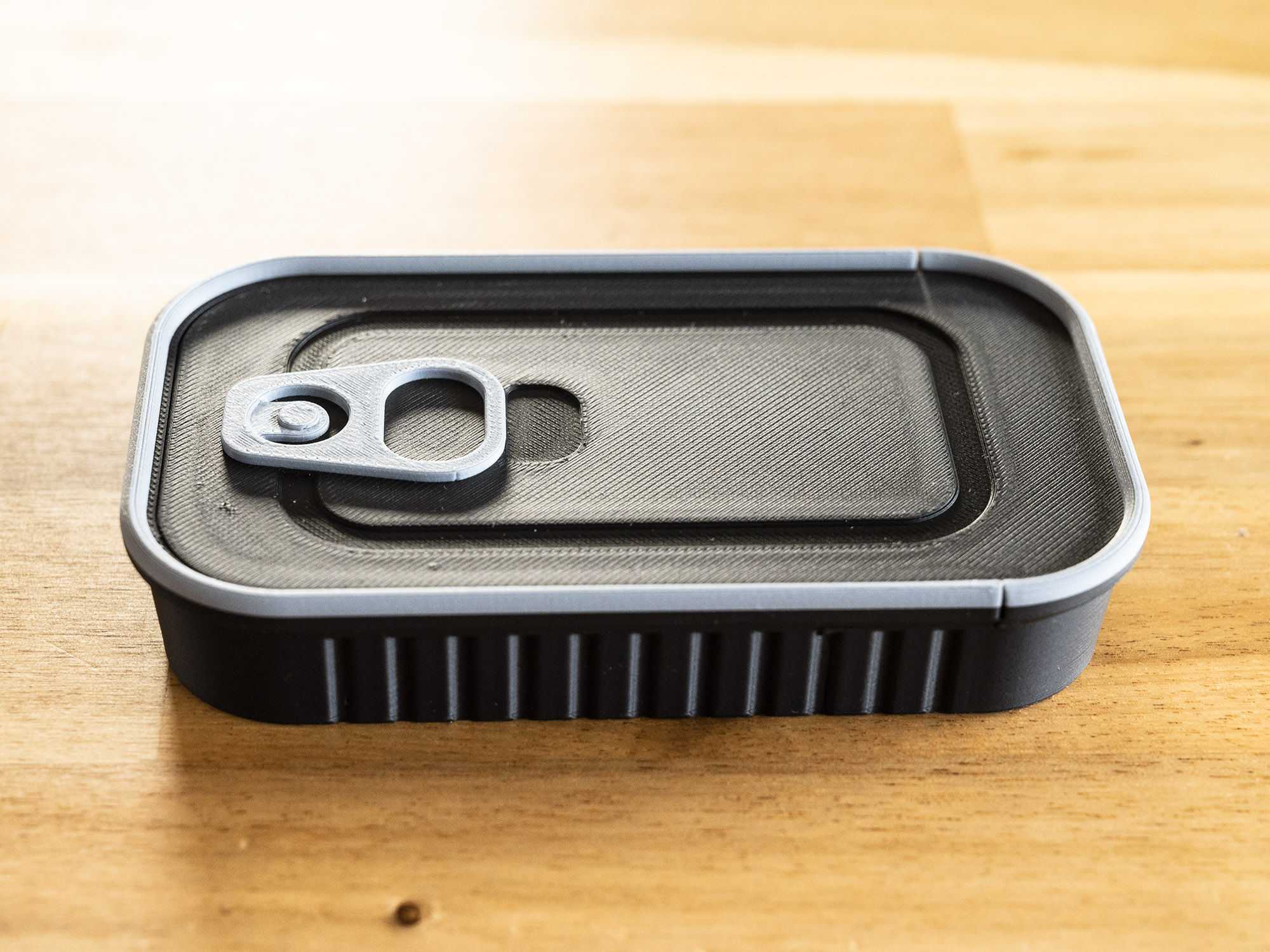 Miniatura 1 do modelo 3D Stackable Sardine Tin Can Storage Box Set
