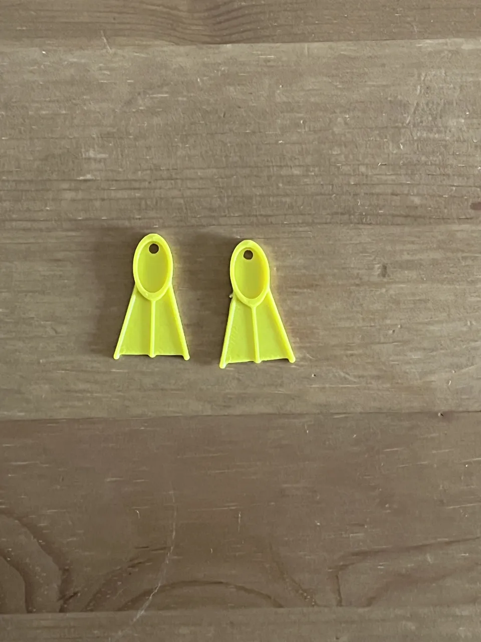 flipper earrings view 2