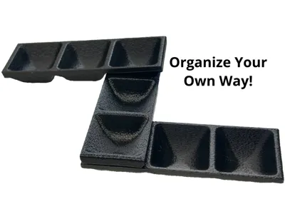 Stackable Small Parts Tray. by Snail - MakerWorld