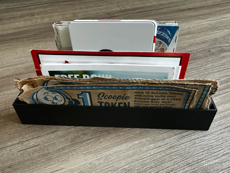 Magnetic Coupon & Gift Card Holder