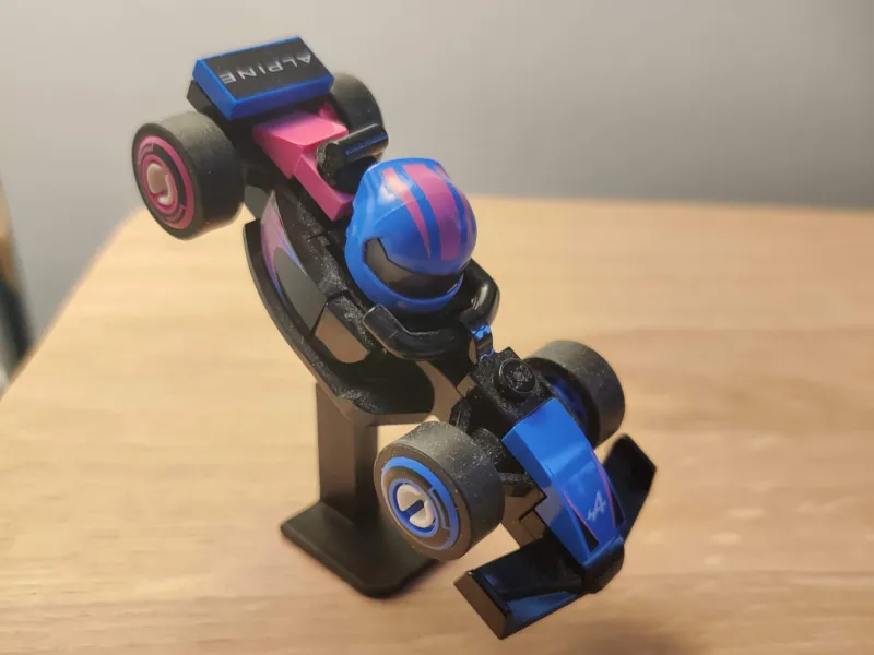 360° Adjustable Mini F1 Brick Display