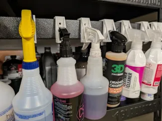 Spray Bottle Holder Wall Mount / Rack