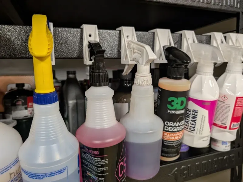 Spray Bottle Holder Wall Mount / Rack