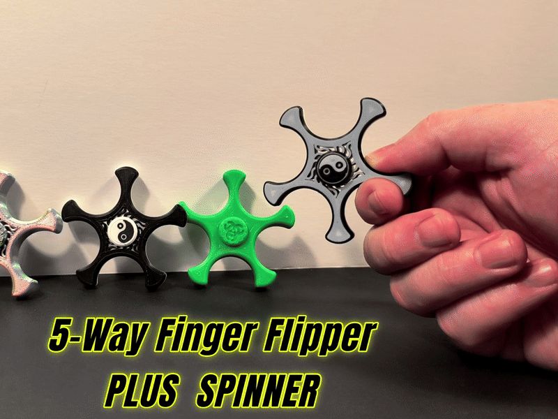 Finger Flipper Spinner 5-way