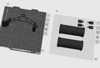with bearings (more expensive, smoother)