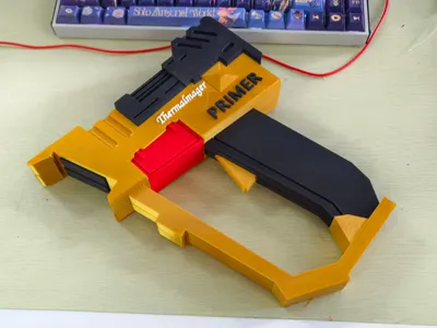 Arknights Closure Weapon Props Disassembled + Print in Place
