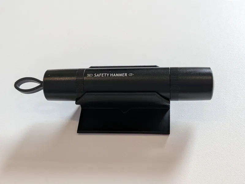 Emergency Safety Hammer Holder (Tape Mount)