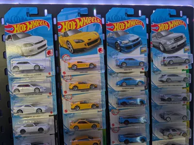 IKEA Skadis - Toy Car Hanger