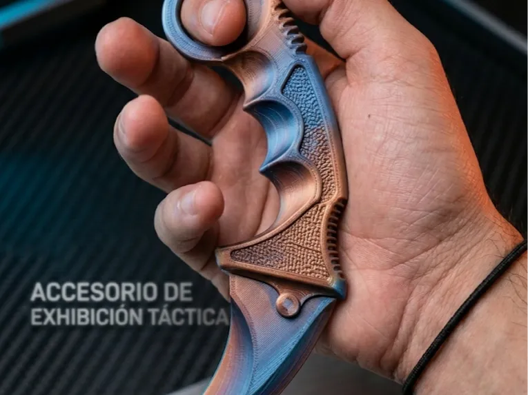 Tactical Karambit Prop - High-Detail Fidget Knife