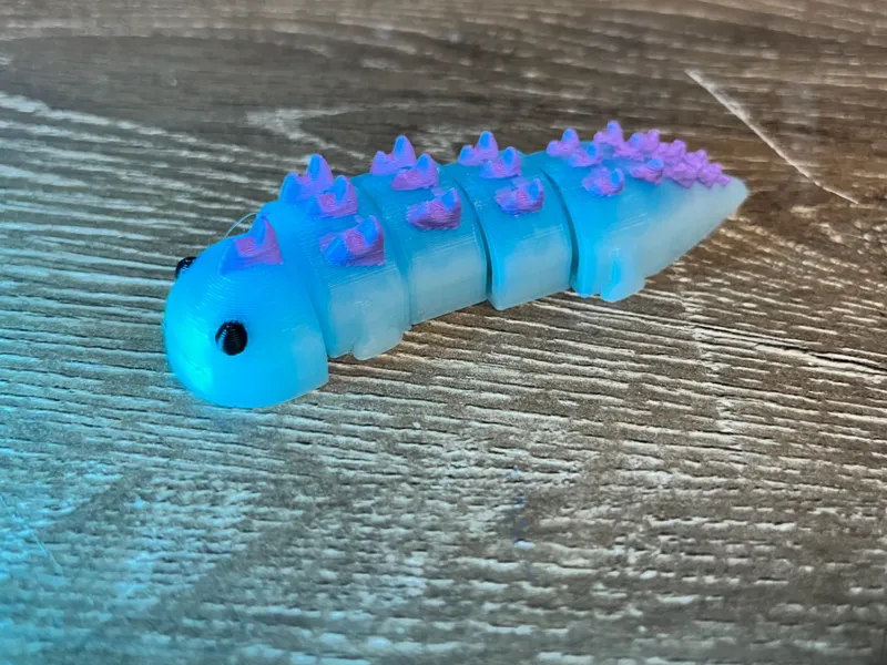 Print-In-Place Axolotl Fish