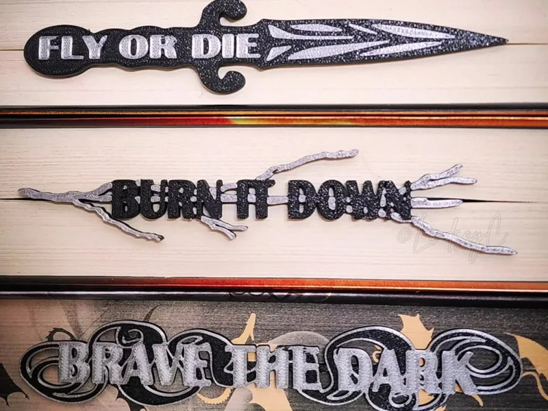 "Empyrean" Series Bookmarks