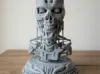 Terminator head bust