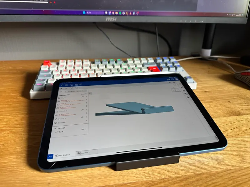 Ipad Gen 10 stand 16 degrees